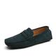 Herren Loafer Slip On Wildlederschuhe Fahrende Schuhe Leichte Sohlen Übergrössen Wanderschuhe Brautkleider schlicht Outdoor Büro Karriere Wildleder Rutschfest Halbschuhe Wein Königsblau Orange