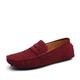 Herren-Loafer aus Wildlederimitat, lässige Slipper zum Hineinschlüpfen mit rutschfester Sohle – perfekt für den Alltag