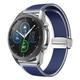 Uhrenarmband für Samsung Galaxy Watch 6/5/4 40/44mm, Galaxy Watch 5 Pro 45mm, Galaxy Watch 4/6 Classic 42/46/43/47mm, Watch 3, Active 2, Gear S3 S2 Silikon Ersatz Gurt Wasserdicht Verstellbar
