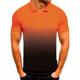 Herren-T-Shirt Ärmel Colour Block Henley Medium Springamp; sommergrün weiß grau schwarzrot