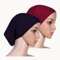 Set mit 2 Stück arabischen muslimischen Damen-Hut, Mütze, Hijab-Schals für Ramadan, religiöse Erwachsene, Kopfbedeckung, Ramadan, arabisch, muslimisch, islamisch