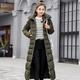 Damen Winterjacke puffer jacket Hoodie Jacke Outdoor Strasse Täglich Winter Herbst Lang Mantel Regular Fit Windundurchlässig warm halten Sport Strassenmode Casual Jacken Langarm Feste Farbe Rostrot