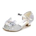 Mädchen Sandalen Glitzer Prinzessin Schuhe Kunststoff Glitzer Kristall Pailletten Juwelen Große Kinder (ab 7 Jahren) Kleine Kinder (4-7 Jahre) Kleinkind (9m-4ys) Täglich Kristall Silber Rosa Blau