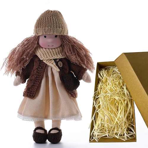 Waldorfdoll Baumwolle Waldorf Puppe Puppen Künstler handgemacht Festival Daumen Waldorf Weihnachtsgeschenk