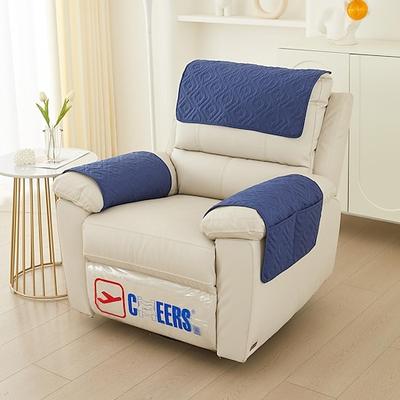 Sofa-Armlehnenbezug Couch-Armlehnenmatte Rückenlehnenbezug weicher Schutz für Stühle Couch Sofasessel Schonbezüge Liegesofa Image