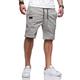 Herren Cargo Shorts Kurze Hosen Shorts Kurze Hosen Lässige Shorts Kurze Hose für Wanderer Tasche Kordelzug Elastische Taille Feste Farbe Knielänge Sports Outdoor Laufen Strassenmode Stilvoll