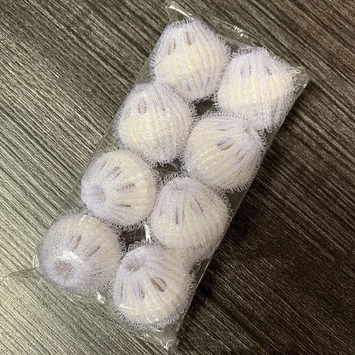 8/Packung 35 mm große Wäschebälle aus Nylon, Anti-Wickel-Wäschebälle, Anti-Knoten-Wäschebälle, Dekontaminations-Reinigungsbälle Image
