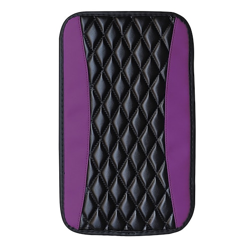 Auto-Mittelkonsolen-Abdeckung, universell passend für Nissan und Ford Fusion, SUV/LKW/Auto, wasserdichte Auto-Armlehne, Sitzkastenabdeckung, Leder, Auto-Armlehnenabdeckung Image