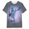 Herren T Shirt Tee Lustige T Shirts Tier Bier Huhn Rundhalsausschnitt Weiß / Grün Rot Blau Grün 3D Druck Outdoor Casual Kurzarm Druck Kleidung Kleidung Designer Cartoon Klassisch