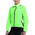 WOSAWE Damen Windjacke Radtrikot fahrradbekleidung Fahrradtrikot Fahrradjacke damen winter Radjacke Warnschutz Windundurchlässig Regendicht Atmungsaktiv Fahhrad Jacke Trainingsanzug MTB