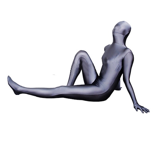 Zentai-Anzüge Cosplay Kostüm Catsuit Mumie Karnevalskostüm Ganzkörperanzug Herren Damen Party Stilvoll Künsterlischer Stil Einfarbig Toyokalon-Haar Tactel Kostüm für Halloween Karneval Maskerade Image