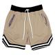 Herren Basketball-Shorts Kurze Sporthose Sport Shorts Sport Basketball Laufen Bequem Kordelzug Elastische Taille Farbblock Knielänge Gymnastik Sportkleidung Schwarz Weiß Mikro-elastisch