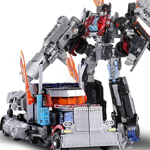 20 cm Verwandlungsspielzeug, Anime-Roboter, Auto, Actionfigur, Kunststoff, ABS, cooler Film, Flugzeugtechnik, Modell, Kinder, Jungen, Geschenk