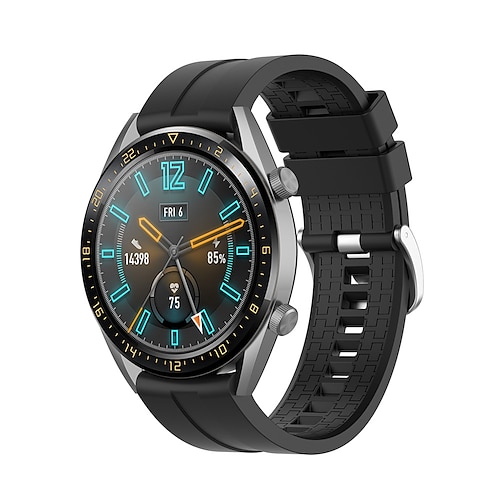 Uhrenarmband für Huawei Huawei Watch GT2 46mm Silikon Ersatz Gurt Atmungsaktiv Sportarmband Armband Image