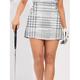 Damen Tennisrock Golfrock Grau Sonnenschutz Tennisbekleidung Plaid Damen-Golfkleidung, Kleidung, Outfits, Kleidung