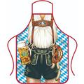 Oktoberfest-Schürze für Paare, Kochschürzen, deutsches Partykostüm für Grillen, Backen, Koch, Küche, Geschenke