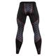 Herren Laufhose Lang Tights Running Tights Leggings Grundschicht Patchwork Grundschicht Sportlich Athlässigkeit Winter Fitness Fitnesstraining Laufen Atmungsaktiv Rasche Trocknung / elastisch / Plaid