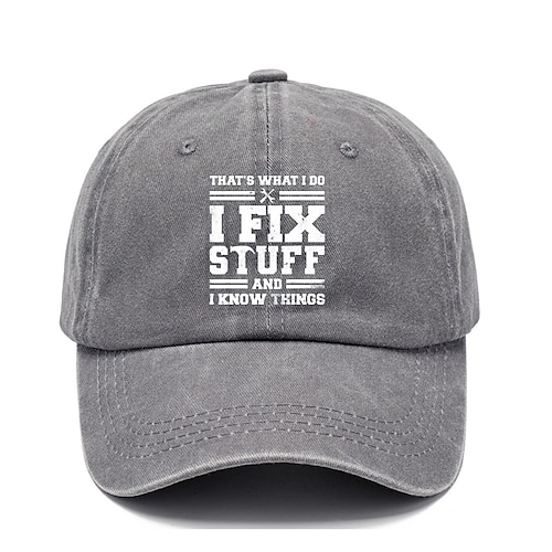 Herren Baseballkappe Schwarz Blau Baumwolle Gewaschen Reise Strand Outdoor Urlaub Druck Verstellbar Sonnenschutz Mode Image