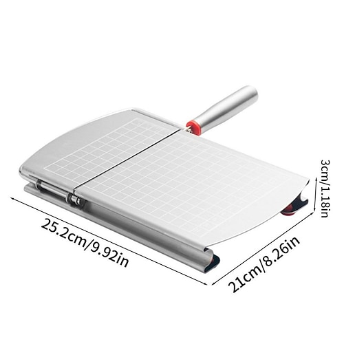 Heimküchenwerkzeuge, Edelstahl-Käsehobel, Drahtschneider mit Skala, Messbrett, rutschfeste Basis, Käse, Butter, Kuchen, Schinken geschnitten, Edelstahl-Käsehobel mit Skala, Hobel,