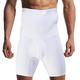 Herren Aktive Shorts Kompressionsshorts Kurze Sporthose Kurze Sporthose Sport Shorts Sport Ausgehen Wochenende Laufen Bequem Bauchkontrolle Glatt Kurz Gymnastik Sportkleidung Schwarz Weiß