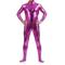 Glänzende Zentai-Anzüge Ganzkörperanzug Bodysuit Karnevalskostüm Ganzkörperanzug Herren Damen Sex Einfarbig Elasthan Latex Kostüm für Halloween Maskerade Erwachsene