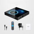 T95 Smart-TV-Box Android 10 unterstützt 6K 30fps YouTube Google Play Google Sprachassistent Lemfo 2.4g 5G WLAN Bluetooth 6K 16G 32GB 64GB 4K Quad Core Set-Top-Box Mediaplayer