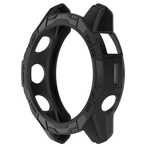 Uhrengehäuse Kompatibel mit Garmin Fenix 7 Pro / Fenix 7S Pro / Fenix 7X Pro / Epix Pro 51mm / Epix Pro 42mm Robust Staubdicht Stoßfänger-Vollabdeckung TPU Beobachten Abdeckung Image
