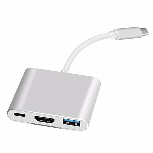 LITBest USB 3.0 USB C Naben 6 Häfen OTG USB-Hub mit HDMI 1.4 USB 3.0USB C USB3.0 1 Stromversorgung Für Image