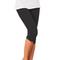 Damen Yogahose Sonnenschutz Bauchkontrolle Po-Lifting Hohe Taille Yoga Fitness Fitnesstraining Capri Leggings Unterteile Violett Schwarz Weiß Sport Sportkleidung Hohe Elastizität Schmaler Schnitt