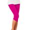 Damen Yogahose Sonnenschutz Bauchkontrolle Po-Lifting Hohe Taille Yoga Fitness Fitnesstraining Capri Leggings Unterteile Violett Schwarz Weiß Sport Sportkleidung Hohe Elastizität Schmaler Schnitt