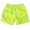 Herren Sportliche Shorts Aktive Shorts Shorts Kurze Hosen Lässige Shorts Kordelzug Glatt Komfort Atmungsaktiv Outdoor Täglich Ausgehen Modisch Brautkleider schlicht Gelb Hellgrün