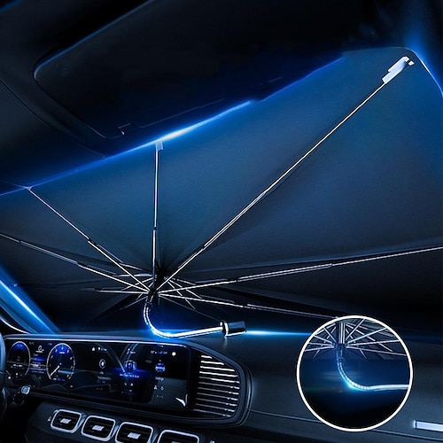 Starfire Auto Sonnenschutz Sonnenschirm Auto Frontscheibe Sonnenschutz Abdeckungen Auto Sonnenschutz Innenraum Windschutzscheibe Schutz Zubehör