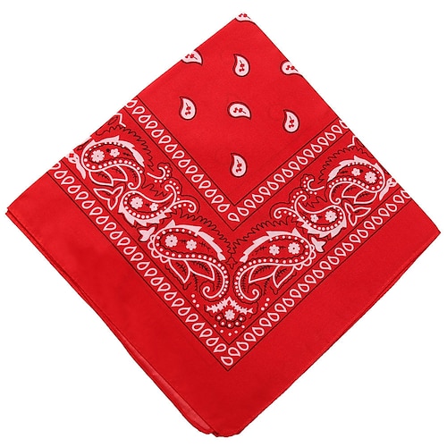 1 Stück Damen Stirnbänder Bandana Haarschal Für Strasse Geschenk Festtage Kopf Handgefertigt Stoff Schwarz Blau Dunkelrot Image