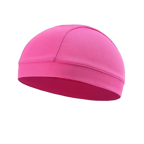 Fahrradmütze herrenunter helm Maske für unter den Helm Flügelärmel Feuchtigkeitsdurchlässigkeit Rasche Trocknung Fahhrad / Radsport Schwarz Weiß Rosa für Unisex Erwachsene Image