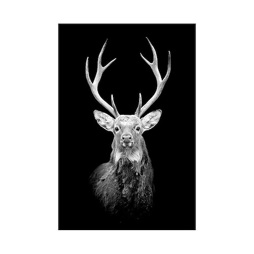 1 stück tier wandkunst leinwand giraffe elefant poster und drucke moderne wandkunst bild für wohnzimmer kein rahmen Image