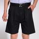 Herren Shorts Kurze Hosen Chino Bermuda Shorts Kleid-Shorts Bermudas Arbeitsshorts Tasche Glatt Kurz Outdoor Täglich Ausgehen 100% Baumwolle Strassenmode Stilvoll Schwarz Grau