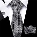 Vintage-Krawatten für Herren, geblümt, hellrosa, schwarz, rosa, 2024