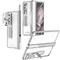 Handy Hülle Handyhüllen Für Samsung Galaxy Z Fold 7 Z Fold 5 Z Fold 4 Z Fold 3 Ganzkörperhülle mit Displayschutz Vollschutz Kameralinsenschutz Transparent Gehärtetes Glas PC Metall