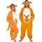 Erwachsene Karikatur Gruppenkostüm Nachtwäsche Pyjamas-Einteiler Faschingskostüme Tier Pyjamas-Einteiler Kigurumi-Pyjamas Lustiges Kostüm Für Herren und Damen Karneval Karikatur