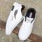 Herren Turnschuhe Sportlicher Look Weiße Schuhe Komfort Schuhe Brautkleider schlicht Täglich PU Atmungsaktiv Schwarz Weiß Blau Sommer Frühling