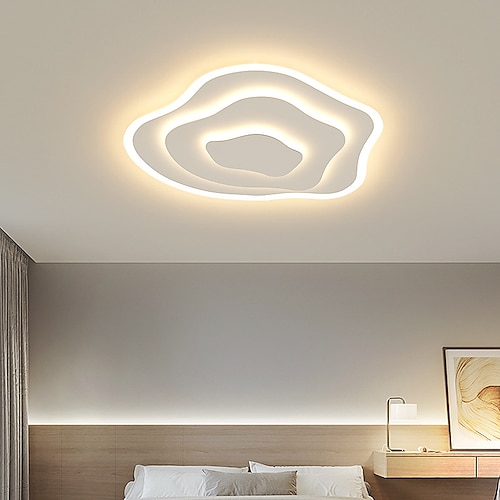 50/60 cm moderne deckenleuchte led halle lampe kreative schlafzimmer studie lampe warme kunst deckenleuchte Image