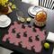 1 x Kaninchen-Tischset, 30,5 x 45,7 cm, Tischsets für Party, Küche, Esszimmer, Dekoration