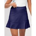 Damen Golf Skorts Dunkelrosa Schwarz Weiß Leichtgewichtig Unten Damen-Golfkleidung, Kleidung, Outfits, Kleidung