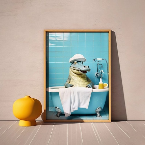 Druck Gerollte Leinwand - Tiere Modern Kunstdrucke Image