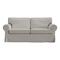 2-Sitzer Sofa Bezug oder Ektorp 2-Sitzer Schlafsofa Bezug mit Kissenbezügen und Rückenlehnenbezügen Ektorp Couchüberzug waschbarer Möbel-Schutz