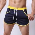 Herren Aktive Shorts Sweatshorts Kurze Hose 11-Zoll-Shorts Kurze Sporthose Lässige Shorts Farbblock Leichtgewichtig Sport Kurz Täglich Freizeit Sport Brautkleider schlicht Athleisure Schwarz