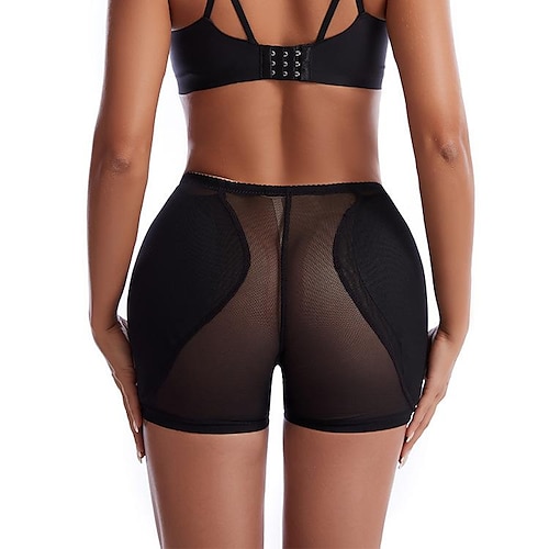 Frauen Butt Lifter gepolsterte Shapewear Bauchkontrolle Schlüpfer formende Höschen hohe Taille Trainer Body Shaper nahtlose Hüften Enhancer Oberschenkel schlankere Shorts Schlankheits-Slips Boyshorts Image