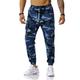 Herren Cargohose Cargohosen Cargohose Hose Hosen Camo-Hosen Elastische Taille Pattentasche Tarnfarben In voller Länge Arbeit Festtage Baumwollmischung Stilvoll Casual / sportlich Armeegrün Rote