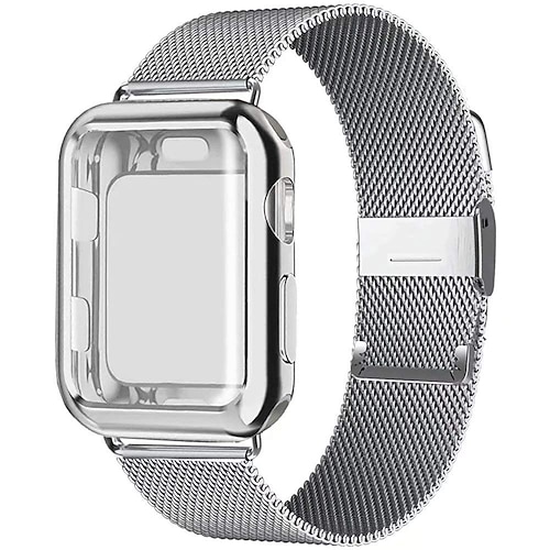 Uhrenarmband für Apple Watch Serie 5/4/3/2/1 Apple Milanese Loop Edelstahlarmband Image