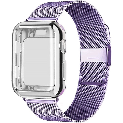Uhrenarmband für Apple Watch Serie 5/4/3/2/1 Apple Milanese Loop Edelstahlarmband Image